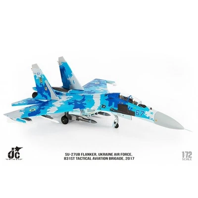JC Wings -JCW72SU27012 SU-27UB FLANKER UKRAINE AIR FORCES, 831ST TAB, 2017 - Image 1 of 4