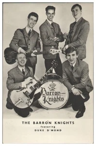 V9423/ The Barron Knight UK Beat- Popgruppe Autogramm a. d. Rückseite ca.1968 - Bild 1 von 2