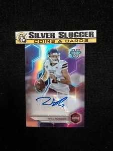 2023 Will Rogers Bowman Best U Auto Base Refractor #BOA-WR Mississippi State - Picture 1 of 2