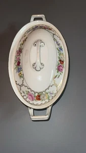 Rosenthal Selb Bavaria Aida Servizio di Verdure Coperto Floreale Bordo Oro - Foto 1 di 8