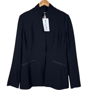 Athleta Interstellar Blazer schwarz Elementarschutz Reißverschlusstaschen UPF Damen 10 - Bild 1 von 11
