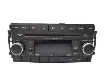 Cd-Radio Mit Mp3 DVD Chrysler Dodge Jeep 05064055AK - Bild 1 von 4