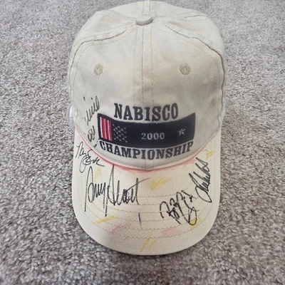 Nabisco Championship 2000 Hat Strapback Golf Dinah Shore Player Autographed VTG - Image 1 of 4