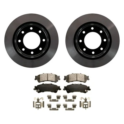 For Chevy Silverado 1500 HD 01-02 SevereDuty Rear Brake Kit w Semi-Metallic Pads - Image 1 of 3