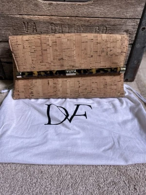 $360 DIANE VON FURSTENBERG Cork clutch handbag - Image 1 of 4