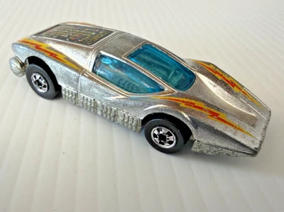 Vintage 1974 Hot Wheels Large Charge High Voltage Chrome Hong Kong - Image 1 of 3