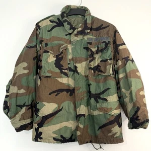 U.S. Air Force Camouflage Pattern Cold Weather Field Jacket Size Small Regular - Picture 1 of 8