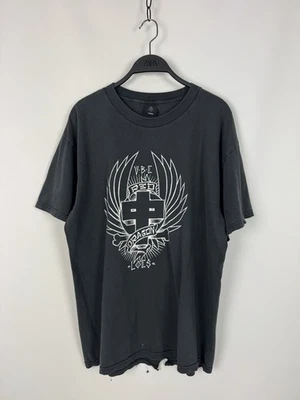 Camiseta Distressed Red Dragon Skateboards RDS Logo Foto 1 de 4