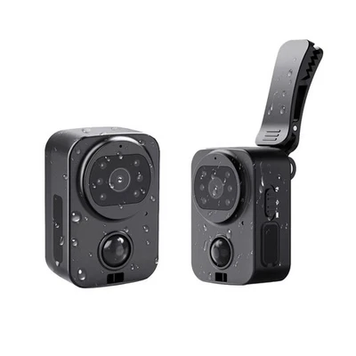 Mini Körperkamera 1080P HD Body Cam Video AVI Camcorder Kamera wasserdicht NEU - Bild 1 von 4