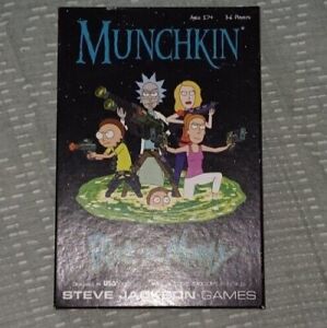 Munchkin Rick and Morty Card Game form STEVE JACKSON GAME