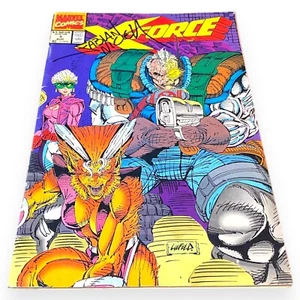 RARE SIGNATURE - X-FORCE VOL 1 NO 1 - August 1991 - SIGNED BY FABIAN NICIEZA ! - Picture 1 of 9
