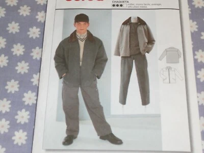 BURDA 2641 BOYS LOOSE FITTING FRONT ZIPPER JACKET PATTERN-UNCUT-SIZES-12-16 - Image 1 of 3