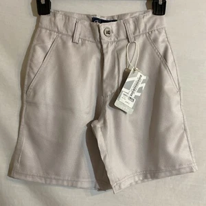 Junior’s Plaid Pattern Golf Shorts Adjustable Band Boys Age 5-6 Size Small - Picture 1 of 7