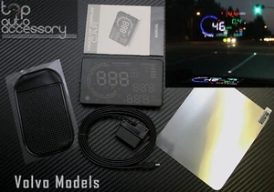 HUD Head Up Display 5.5" OBD II 2 Speed RPM Warning System for all models Volvo - Picture 1 of 5