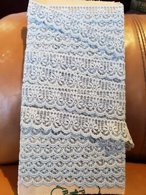 Lace Yardage -  Venetian- Gimp Trim - Chantilly -   French - Image 1 of 4