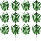 12Pcs Fake Cycad Leaves Exquisite Multipurpose Simulation Cycad Leaves Desktop