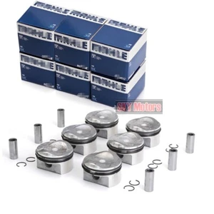 Juego de 6 pistones y anillos Mahle Φ85,5 mm para Audi A4 A5 A6 Q5 CALA CALB V6 3,2 FSI  - Imagen 1 de 7