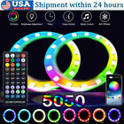 5050 RGB LED Light Strip Lights Sync Music 8 Colors 400 Effects for PS5 Console