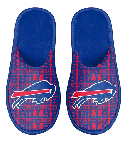 Men s Buffalo Bills FOCO Scuff Logo Slide Slippers Sz. L 11-12 Cover