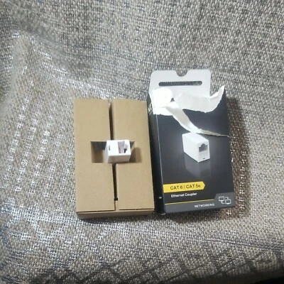 NXT Technologies RJ45 to RJ45 Ethernet Coupler Female to Female NX56843 - Image 1 of 4