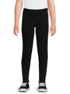 Girls Skinny Jeggings Pull-On Pants with Pockets, Sizes 4-18 & Plus - Picture 1 of 16