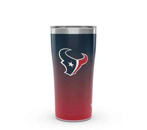 HOUSTON TEXANS, 20oz STAINLESS STEEL TUMBLER FROM TERVIS  WITH LID Cover