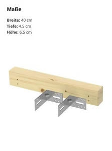 METOD Stützbefestigung für Kücheninsel, 40 cm - Bild 1 von 4