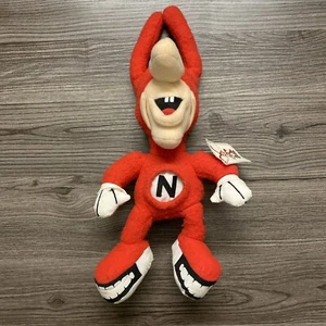 Dominos Pizza NOID Plüschfigur 12 Zoll 1988 Vintage Acme Avoid The Noid Maskottchen - Bild 1 von 9