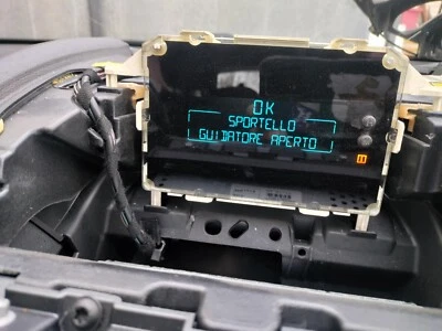 C1BT18B955AB Display multifunzione Ford Fiesta VI 1.0BENZ 2013 1819791 1824632 - Immagine 1 di 4