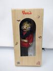Voila Wooden 5" Posable Doll King S8003 Wood Vintage