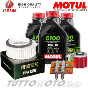 Tagliando YAMAHA XVS 650 A Drag Star Classic 1998-2005 / Kit Olio Motul 5100 - Foto 1 di 6