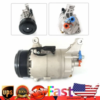 For 2002 2003 2004 2005 2006 Mini Cooper 1.6L A/C AC Compressor w/ Clutch Reman - Изображение 1 из 4