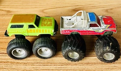 1985 Match Box Lmtd 3" Die Cast Monster Truck Fly N Hi & Bigfoot Ford Bronco Lot - Image 1 of 4