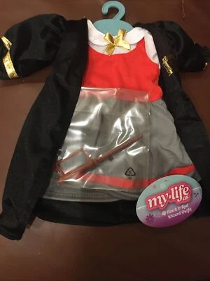 Fantasia de Halloween My Life As Doll Wizard para bonecas 18" - Imagem 1 de 4