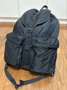 【Popular Design】PORTER Tanker Backpack Black Durable From Japan Used - Picture 1 of 10