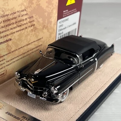 Sello 1/43 GLM Cadillac Eldorado 1953 convertible negro STM53002 Foto 1 de 2