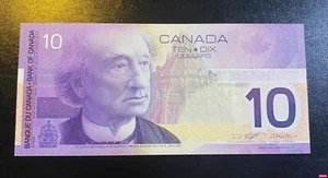 Canada, 10 Dollars, 2001, AUNC Banknote, Sign KNIGHT & DODG - Picture 1 of 2