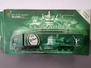 Licher OLYMPJA. Limitierte Auflage Beachvolleyball, Hanau 2012 Iveco Stralis - Bild 1 von 5