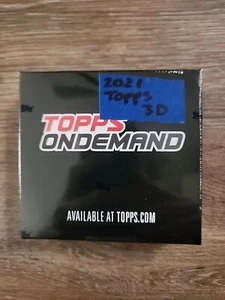 2021 Topps On Demand 3D Baseball Factory Sealed Box Online Exclusive - Picture 1 of 3
