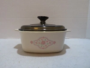 Vintage Corningware Englisches Frühstück 1,5 Quart Auflaufform mit Deckel - Bild 1 von 9