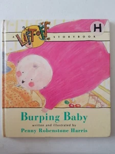 Lift-Off Storybook - Burping Baby 1992 HC Penny Robenstone Harris Australian TV - Picture 1 of 9