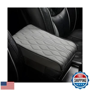 Osilly Car Center Console Cover, Leather Waterproof Vehicle Armrest Box Pad, - Picture 1 of 5