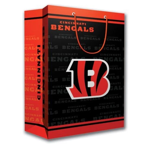 NFL Cincinnati Bengals Gift Bag, Medium Cover