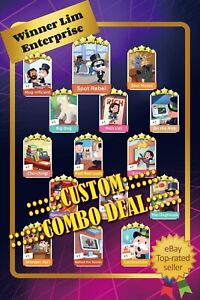 Monopoly Go stickers Combo Deal / Bundle Sales (Custom made for you)