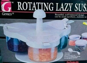 Vintage GEMCO Lazy Susan Condiment Server Rotating Base NEW IN BOX - Picture 1 of 1