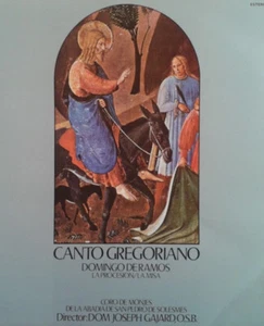LP CORO ABADIA SAN PEDRO DE SOLESMES - Domingo de ramos - JOSEPH GAJARD (EX/EX) - Picture 1 of 2