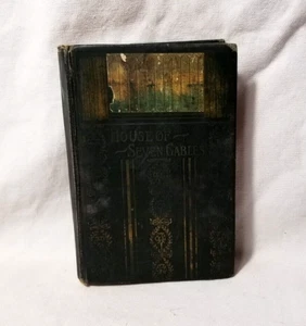 Antique 1894 The House of Seven Gables - Nathaniel Hawthorne Donahue Cloth Bound - Foto 1 di 7