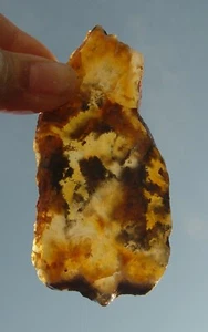 Losa lapidaria de ágata pluma cementerio punta 1210 - Imagen 1 de 8