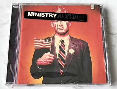 Ministry Filth Pig CD SEALED! ORIGINAL 1996 w/Hype Sticker! Warner BRAND NEW OOP Foto 1 de 4