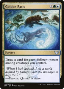 Magic the Gathering (mtg): STX: Golden Ratio (x 4) - Picture 1 of 1